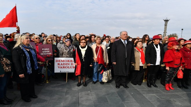 İzmir deki 5 Aralık buluşmasına damga vuran mesaj: O cinayetler bitmeden ölürsem...