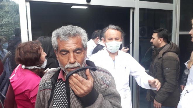 İzmir deki büyük hastanede yangın paniği: 300 hasta tahliye edildi