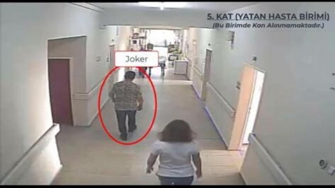 İzmir deki büyük operasyonda yeni detay:  Joker  hastane kamerasında!