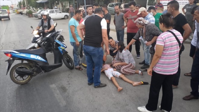 İzmir deki kazada 12 yaşındaki çocuk yaralandı