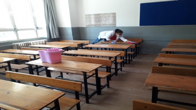 İzmir deki okullar sınava hazır