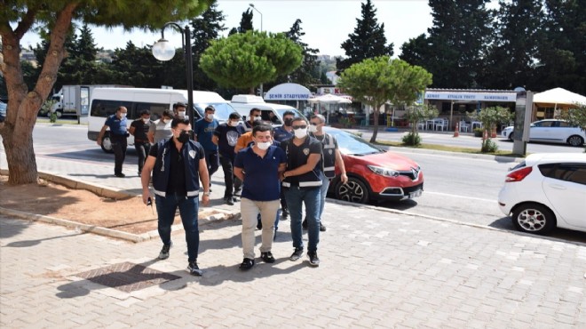 İzmir deki yasa dışı geçiş operasyonunda 3 tutuklama!