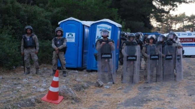 İzmir den Akbelen e seyyar tuvalet yardımına Jandarma engeline Kılıçdaroğlu ndan tepki!