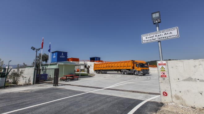 İzmir e 3 yeni katı atık transfer istasyonu geliyor