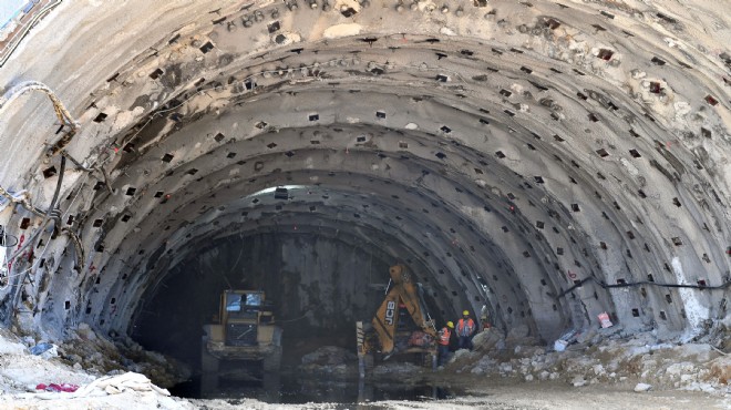 İzmir in en uzun tünelinde  kritik eşik  geçiliyor!