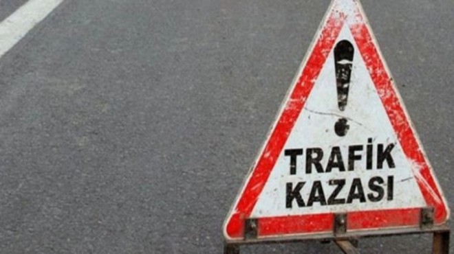 İzmir in göbeğinde feci kaza: 1 ölü, 1 yaralı