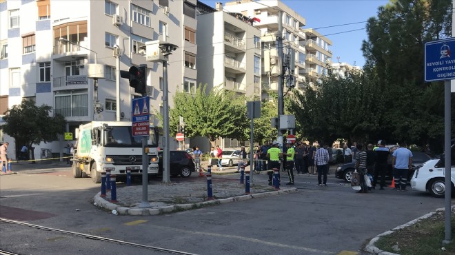 İzmir in göbeğine korkunç kaza: 2 ölü, 2 yaralı