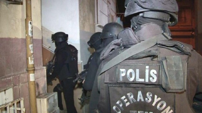 İzmir merkezli PKK operasyonunda gözaltılar!