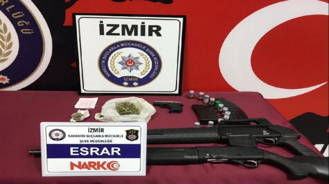 İzmir merkezli zehir baskınında 6 tutuklama