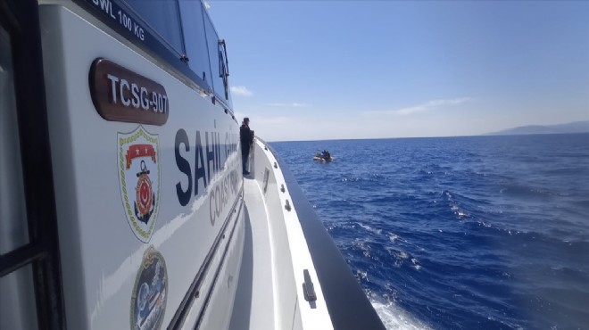 İzmir sularında 10 hayat kurtaran operasyon!