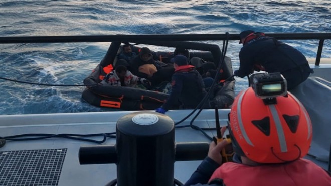 İzmir sularında 10 hayat kurtaran operasyon