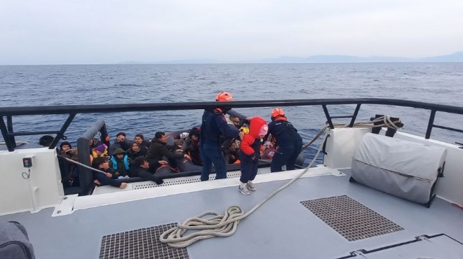 İzmir sularında 105 hayat kurtaran operasyon