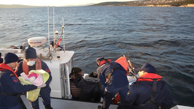 İzmir sularında 12 hayat kurtaran operasyon!