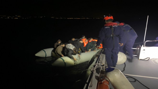 İzmir sularında 3 günde 185 göçmen kurtarıldı