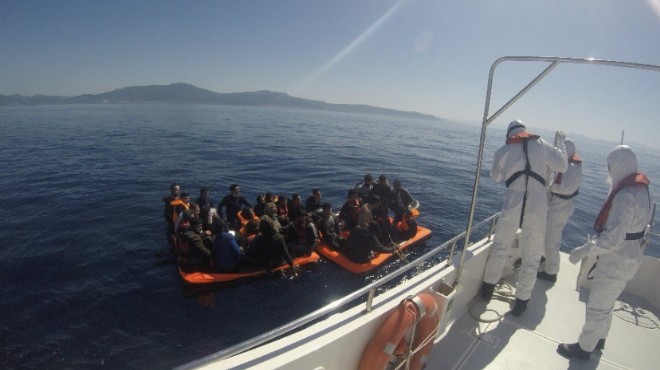 İzmir sularında 30 hayat kurtaran operasyon!