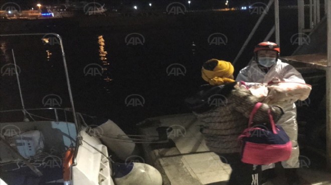 İzmir sularında 38 hayat kurtaran operasyon!