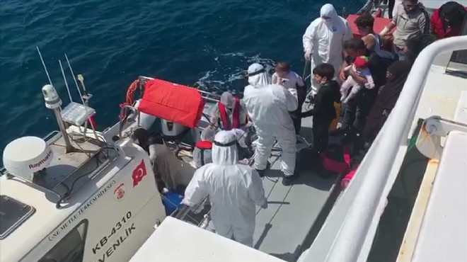 İzmir sularında 40 hayat kurtaran operasyon