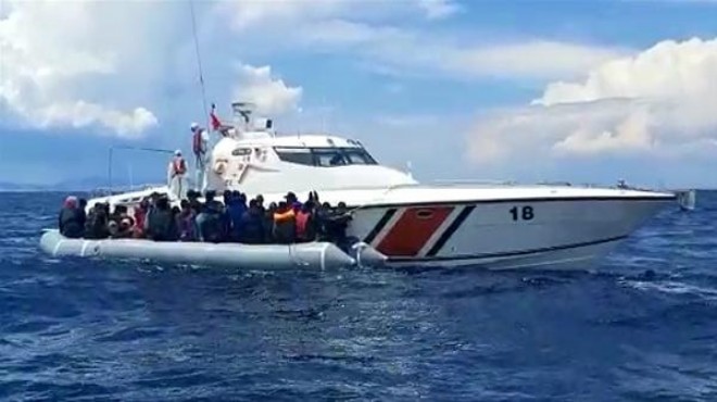 İzmir sularında 60 hayat kurtaran operasyon!