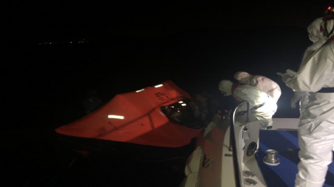İzmir sularında 9 hayat kurtaran operasyon