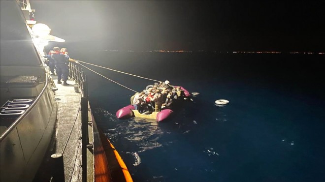 İzmir sularında hayat kurtaran operasyon