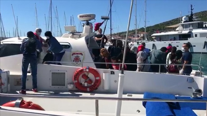 İzmir sularında hayat kurtaran operasyonlar!