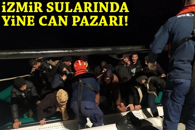 İzmir’de 167 kaçak göçmen kurtarıldı