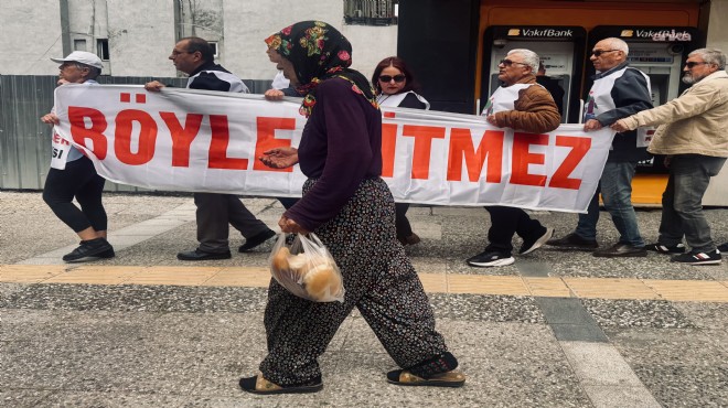 İzmir'de emeklilerden 'ara zam' ve sağlıkta 'katkı payı kaldırılsın' çağrısı!