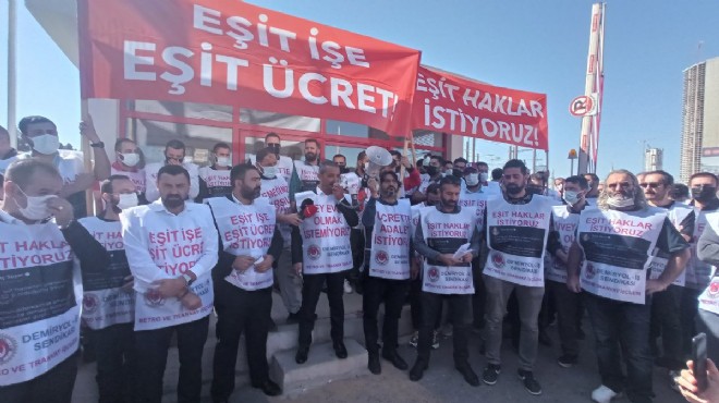 İzmir’de greve saatler kala mutlu son!