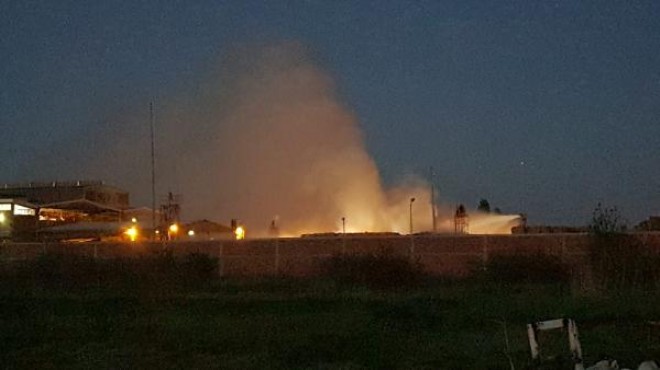 İzmir’de kağıt fabrikasında korkutan yangın