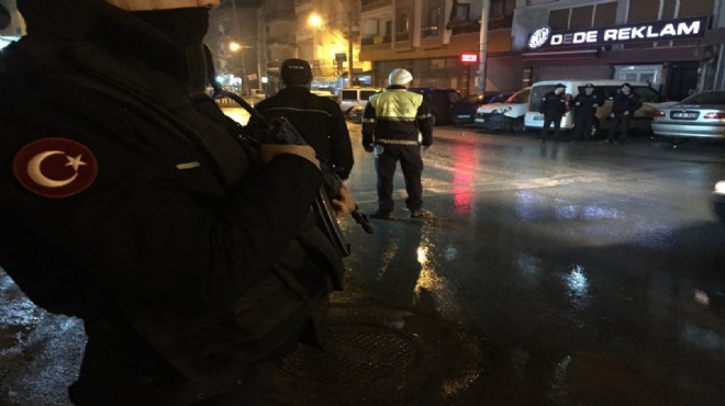 İzmir’in o ilçesinde 750 polisle ‘huzur’ operasyonu: 25 gözaltı