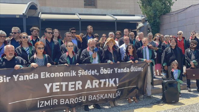 İzmirli avukatlardan Bakırtaş yası ve isyanı!
