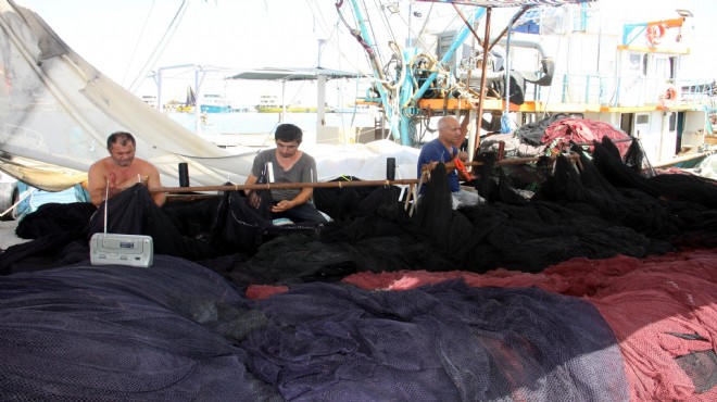 İzmirli balıkçılar yeni sezona hazırlanıyor!