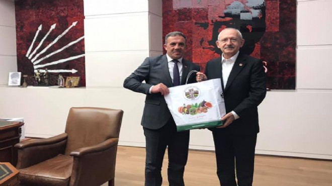 İzmirli başkandan Kılıçdaroğlu na ziyaret ve proje raporu