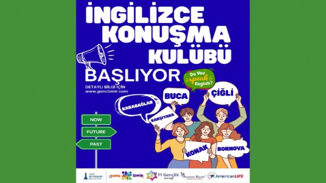 İzmirli gençlere İngilizce konuşma kulüpleri!