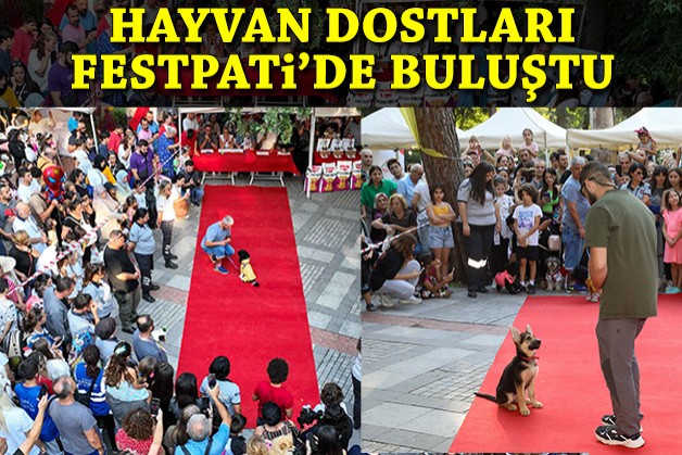 İzmirli hayvan dostları FestPati Buca’da buluştu