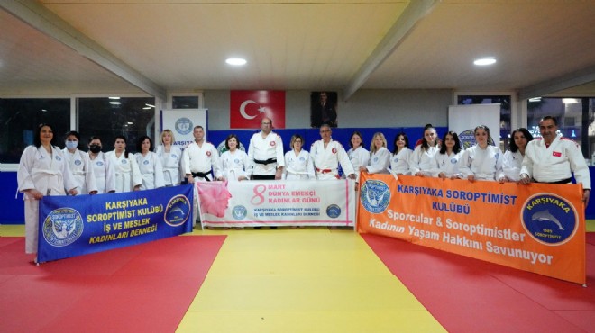 İzmirli kadınlar öz savunmaya geçti: Judo eğitimi