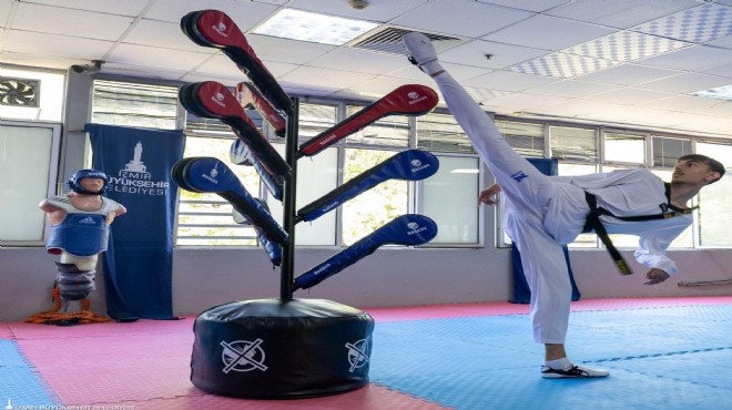 İzmirli tekvandocu gözünü olimpiyatlara dikti