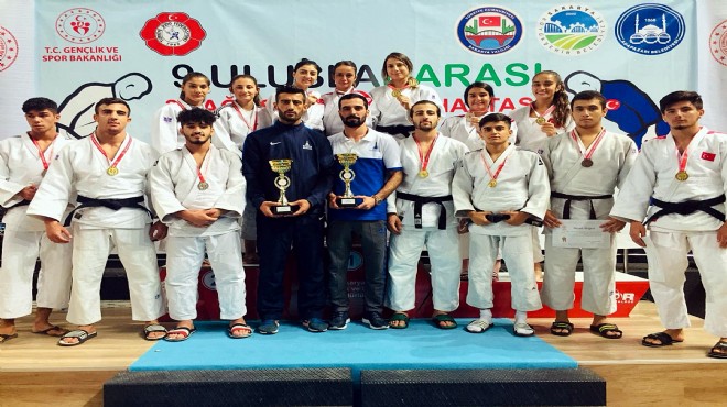Judoda çifte şampiyonluk: İzmirli sporcular 14 kez kürsüye çıktı!