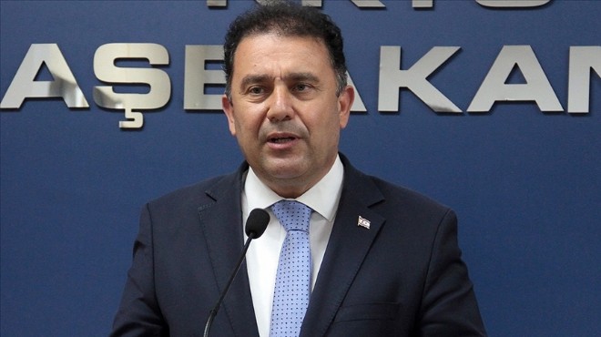 KKTC Başbakanı Ersan Saner istifasını sundu