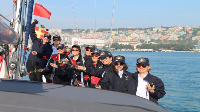 Kadın denizciler barışa yelken açacak!