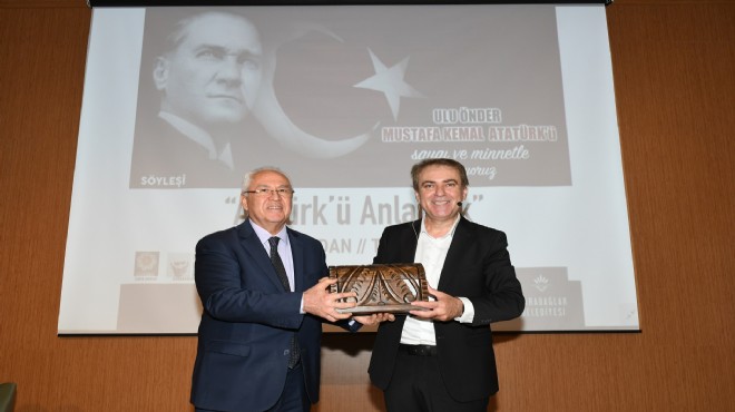 Karabağlar Atatürk ü Sinan Meydan ile andı