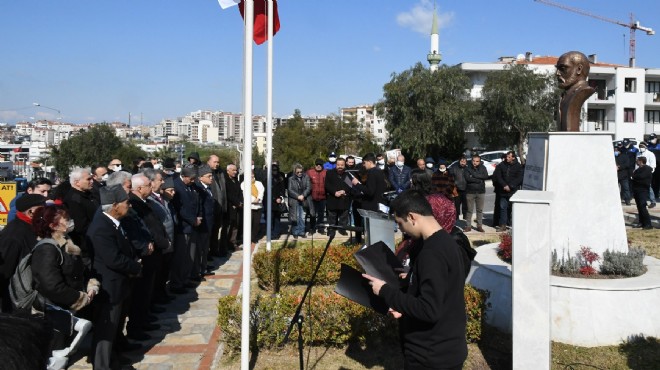 Karabağlar İstiklal Marşı nın 101. yılını kutladı