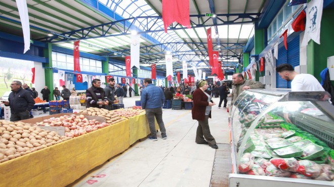 Karabağlar a yeni modern pazar yeri