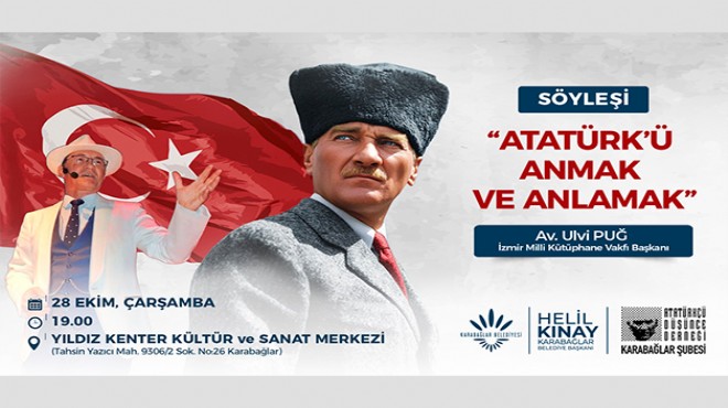 Karabağlar'da 4 günlük 29 Ekim programı