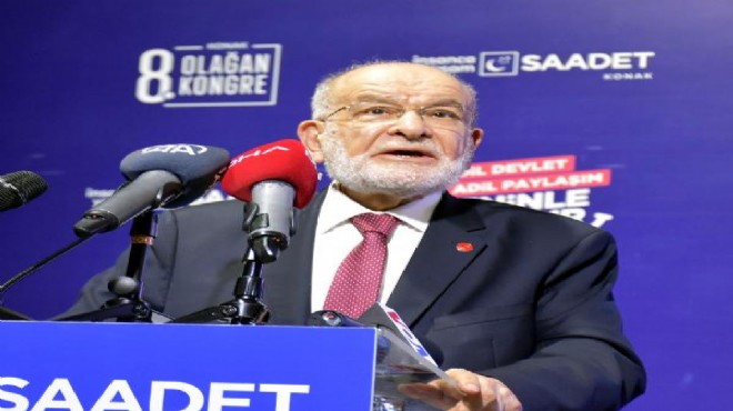 Karamollaoğlu nan İzmir deki kongrede iddialı İzmir çıkışı