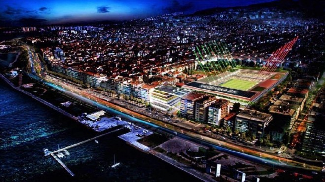 Karşıyaka Stadı nda bir önemli engel daha aşıldı