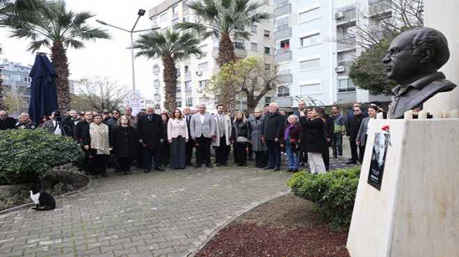 Karşıyaka Uğur Mumcu'yu andı... Ünsal: Daimi bir ışık!