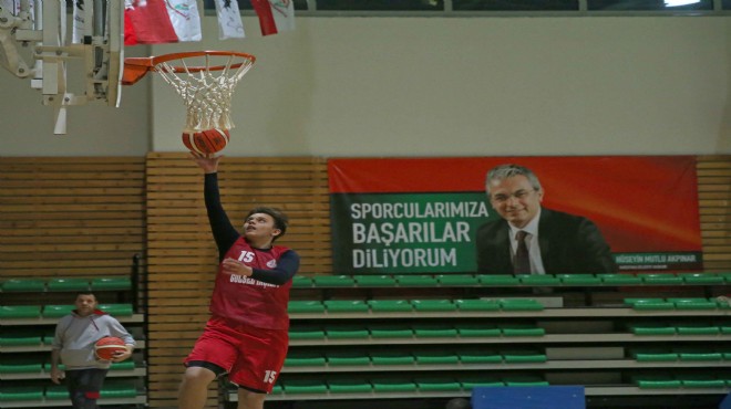 Karşıyaka da basketbol turnuvası heyecanı