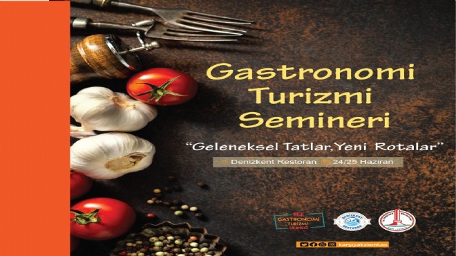 Karşıyaka da gastronomi turizm semineri