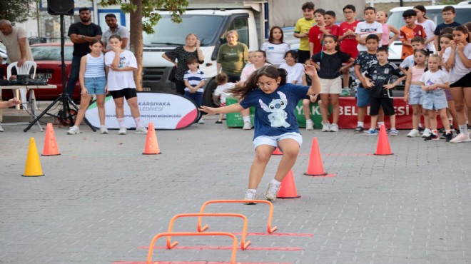 Karşıyaka'da mahalle olimpiyatları heyecanı!